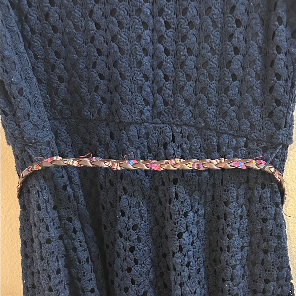 Lily Rose Navy Lace Dress - Picture 9 of 9
